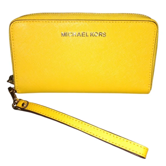 Michael Kors Bags Michael Kors Nwot Sunflower Yellow Jet Set
